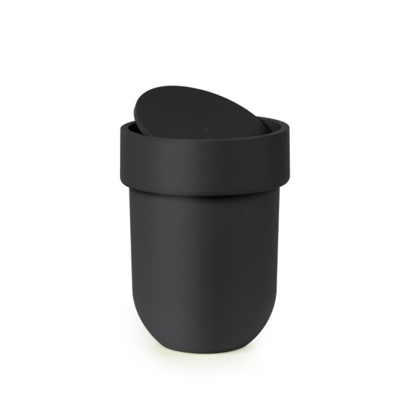 Χαρτοδοχείο Touch waste can with lid black Umbra