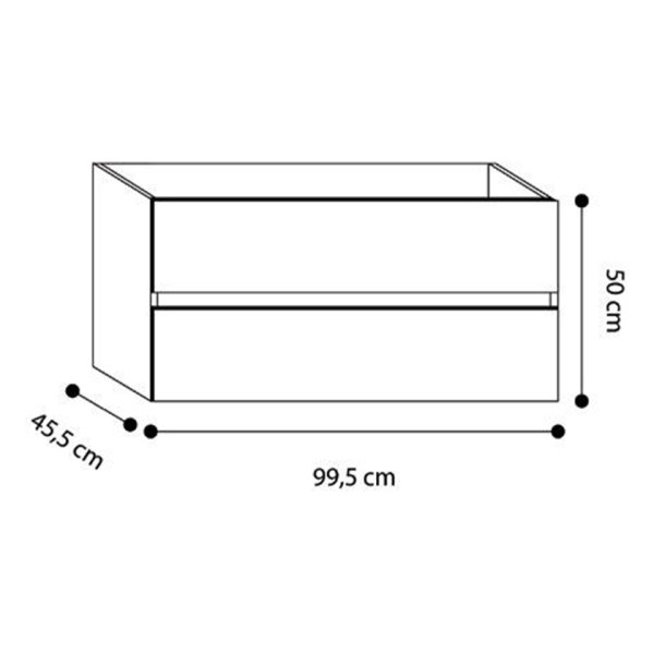 Έπιπλο Kora 100 cm