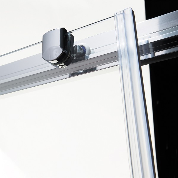 Καμπίνα ντουζιέρας Γωνιακής Εισόδου Corner Entry 90x90 cm Chrome