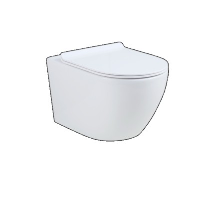 Λεκάνη κρεμαστή Rimless Round White