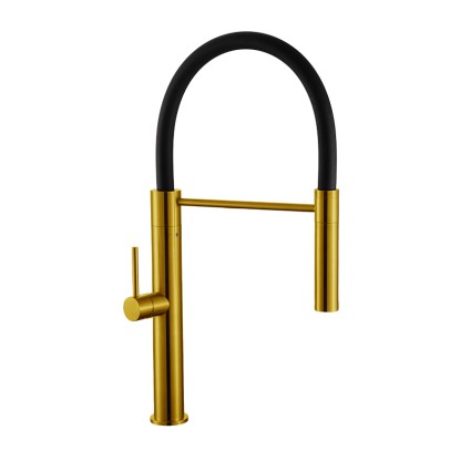 Μπαταρία νεροχύτη Gold Brushed PVD MXCUMC153P2