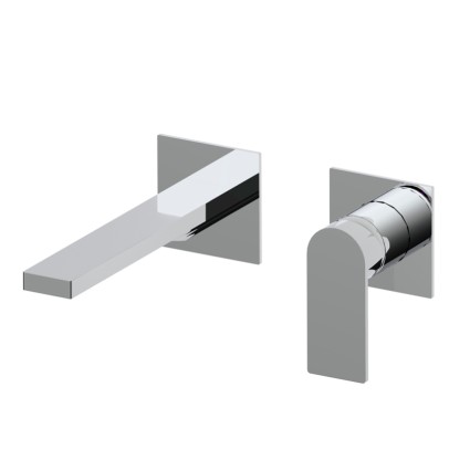 Μπαταρία Νιπτήρος Εντοιχισμού Alpha Two Chrome AQG