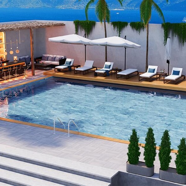 Πλακάκι πισίνας Maldives Blue S12318 30x60cm   Πλακάκι πισίνας Maldives Blue S12318 30x60cm