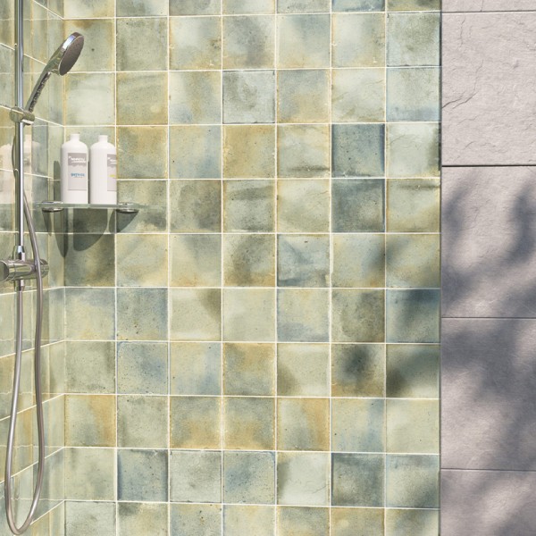 Πλακάκι πισίνας Celadon 15x15 cm Equipe