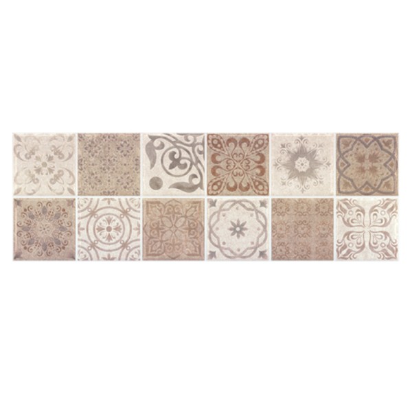 Πλακάκι με σχέδια Mosaico Antique Taupe 30x90 cm