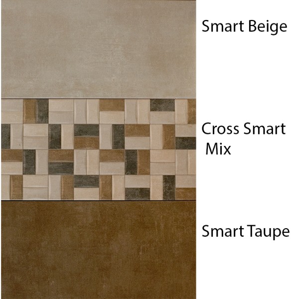 Πλακάκι Smart Beige 25x50 cm STN Ceramica
