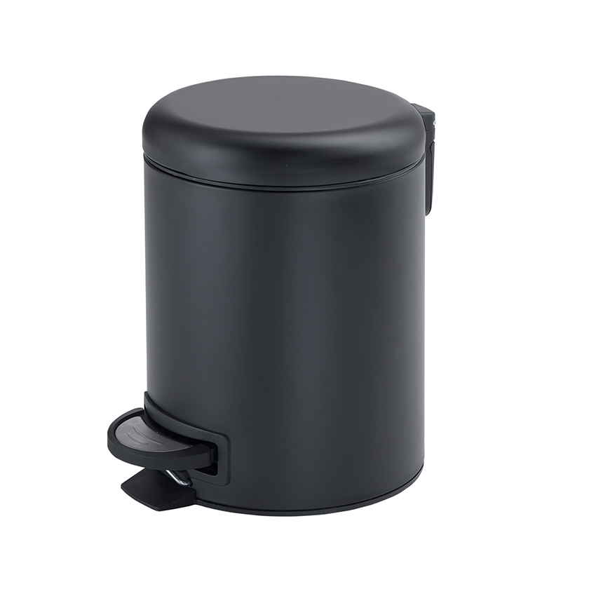 Χαρτοδοχείο Potty Black Matt 3L Gedy
