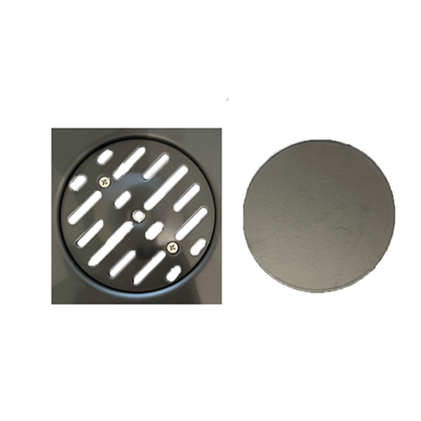 Σιφόνι δαπέδου Griglia Μαύρο Ματ