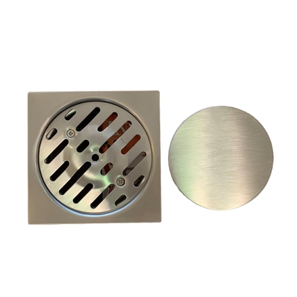 Σιφόνι δαπέδου Griglia Nickel