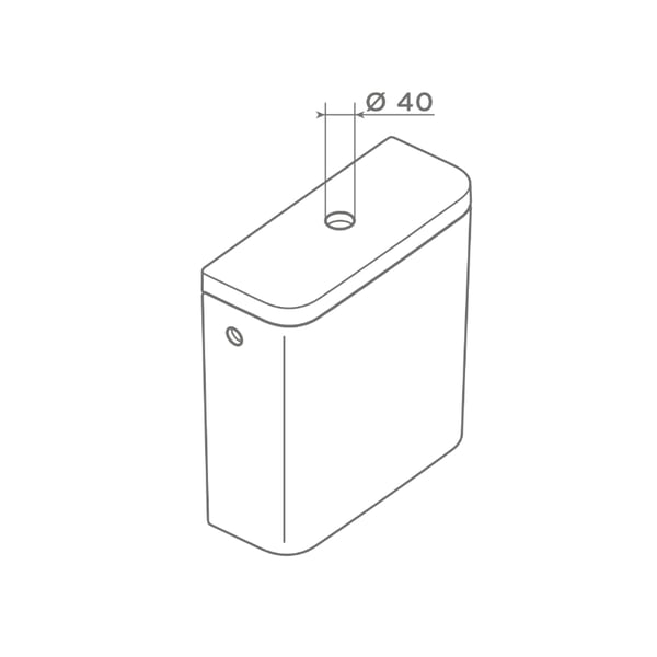Καζανάκι αφής EM1 Roca