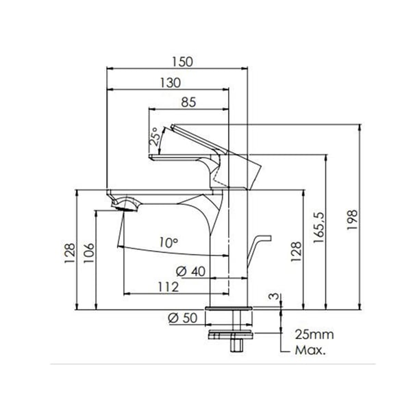 Μπαταρία Νιπτήρος Energy chrome Remer