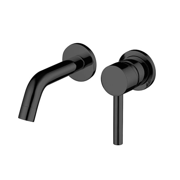 Μπαταρία νιπτήρος εντοιχισμού Serie MM Nero Spazzolato Opaco MXLIMCMM3NO  Sphera 