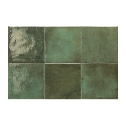 Πλακάκι πισίνας Moss Green 15x15 cm Equipe
