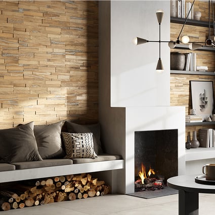 Πλακάκι Infusion Oak 3D 15x60 cm Rondine