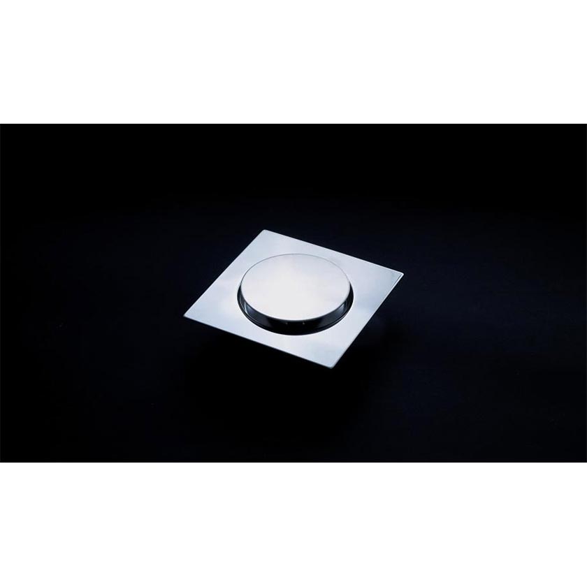 Σιφόνι δαπέδου με μηχανισμό Pop-up 15x15